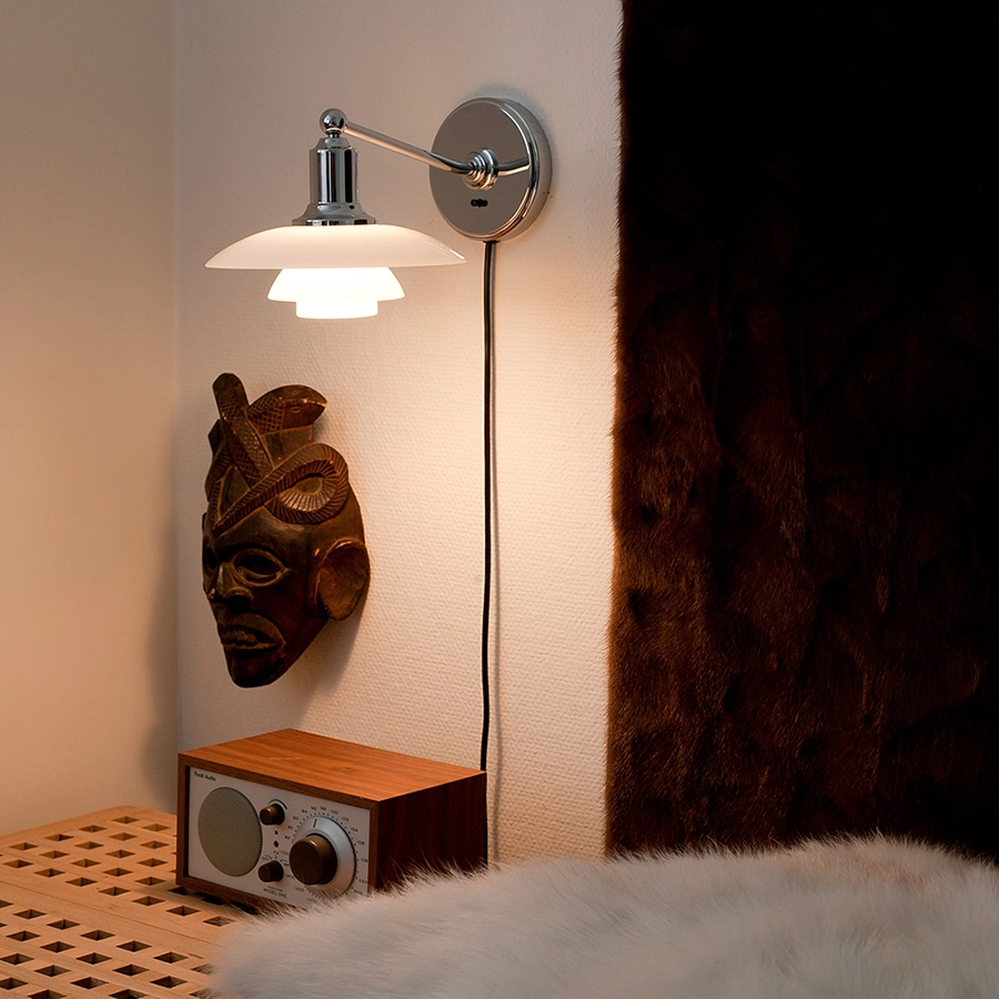 LOUIS POULSEN lampe murale applique PH 2/1 avec le câble de prise