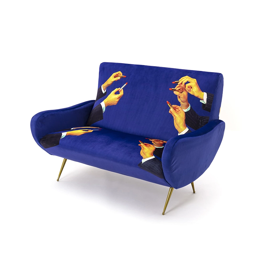 SELETTI canapé 2 places TOILETPAPER ARMCHAIR