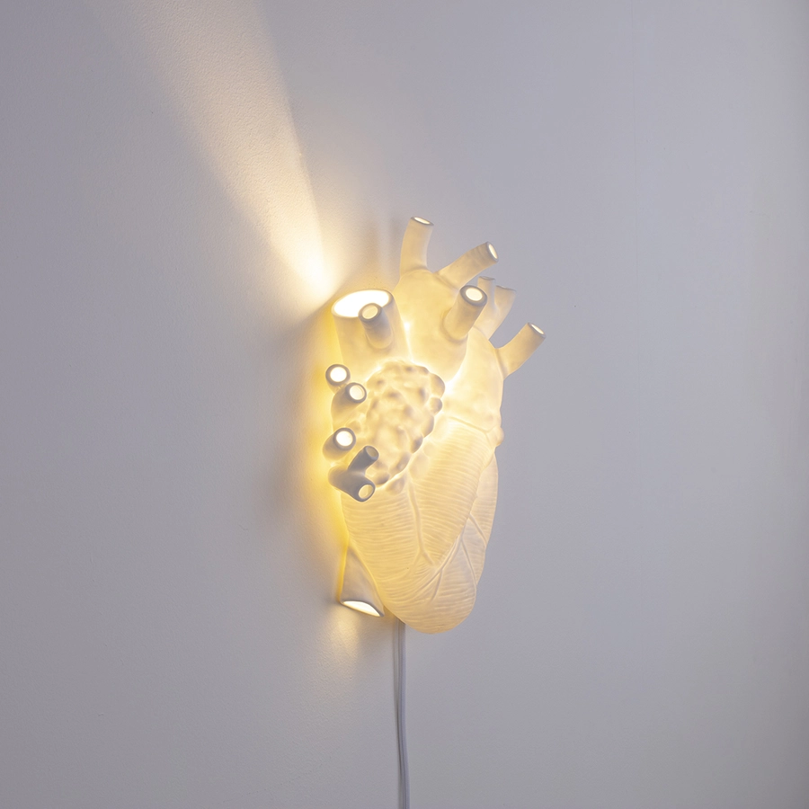 SELETTI lampe murale applique HEART LAMP