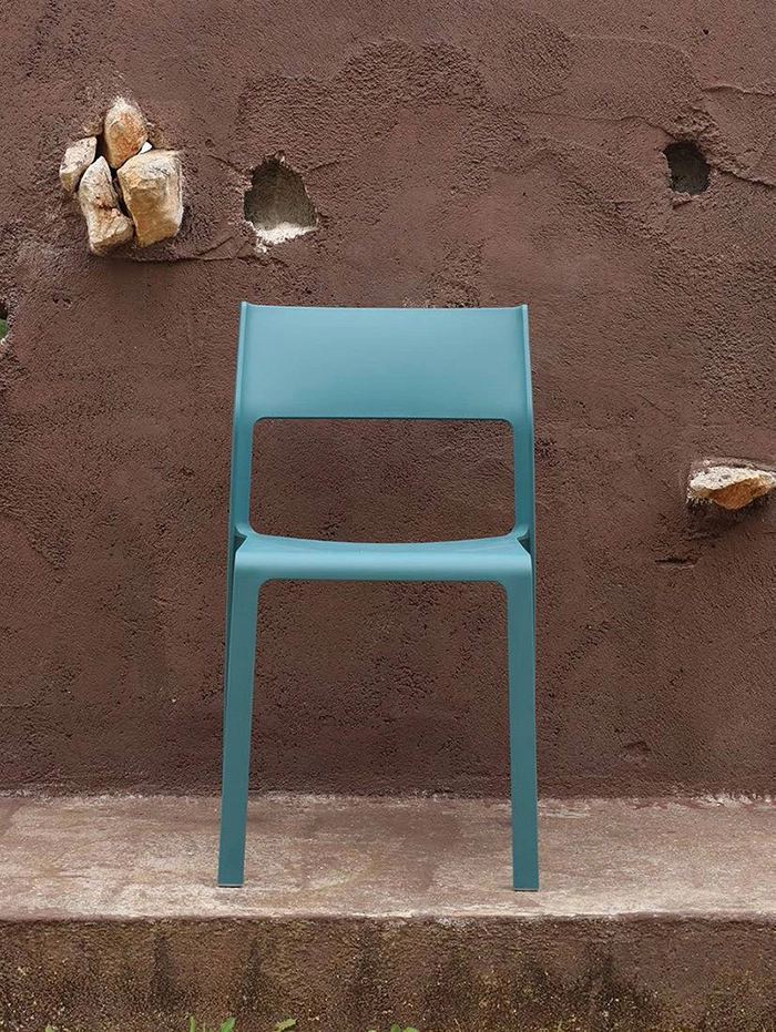 NARDI set de 4 chaises pour extérieur TRILL BISTROT
