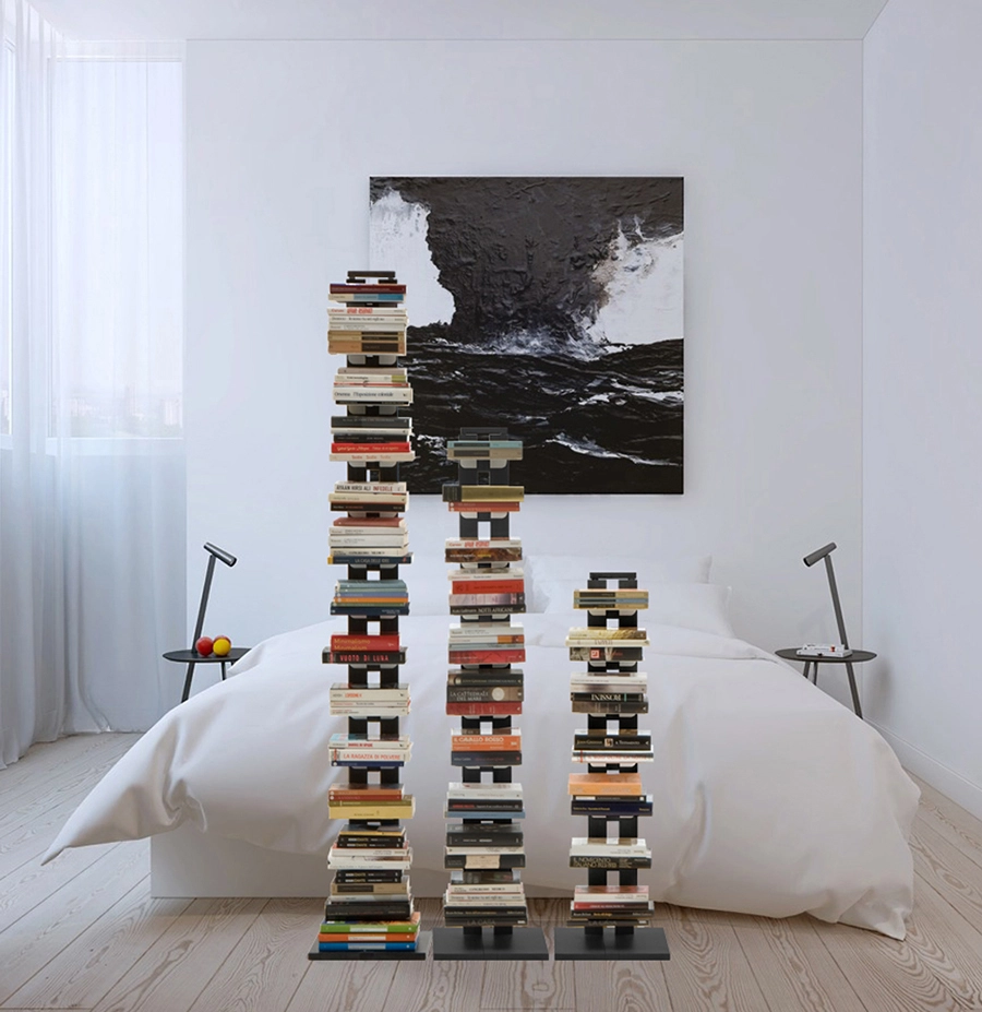 LE ZIE DI MILANO bibliothèque verticale ZIA ORTENSIA