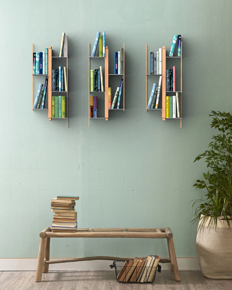 LE ZIE DI MILANO bibliothèque murale ZIA VERONICA