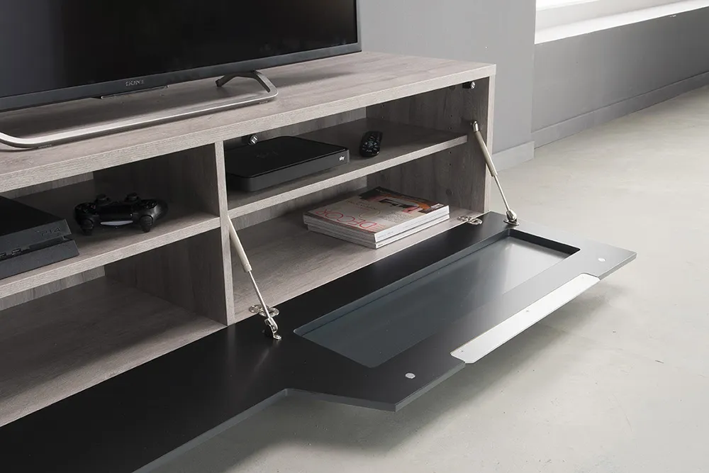 MUNARI meuble TV MK160 jusqu'à 65" Collection CORTINA SIDE