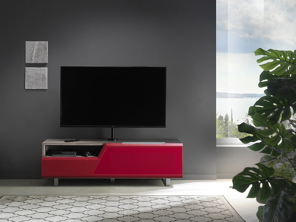 MUNARI meuble TV MK160 jusqu'à 65" Collection CORTINA SIDE