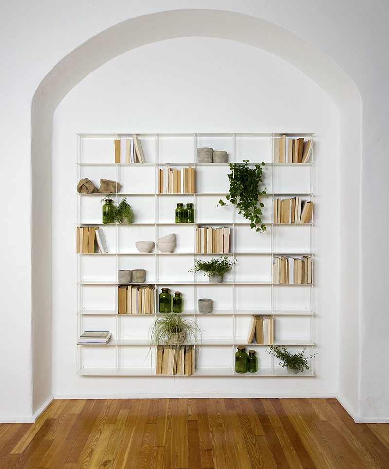 KRIPTONITE bibliothèque murale KROSSING 200 x H 200 cm