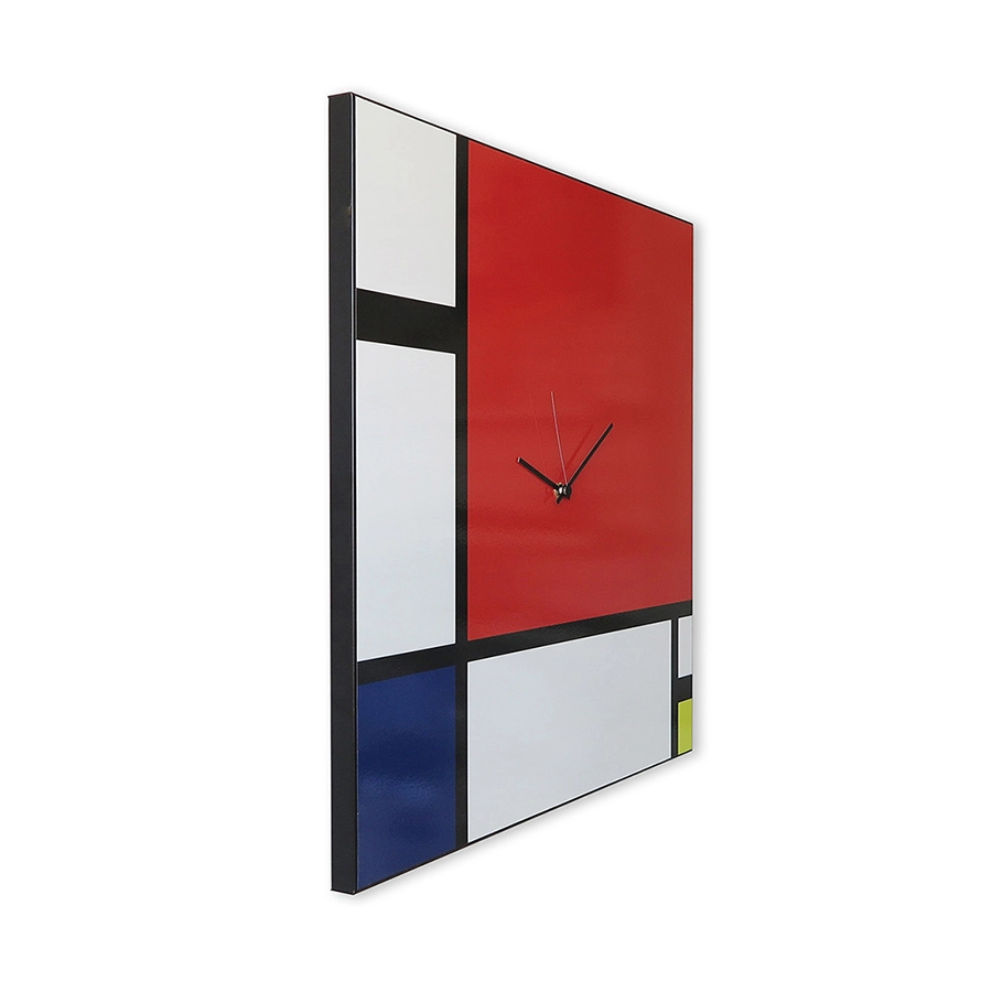 dESIGNoBJECT horloge murale MONDRIAN