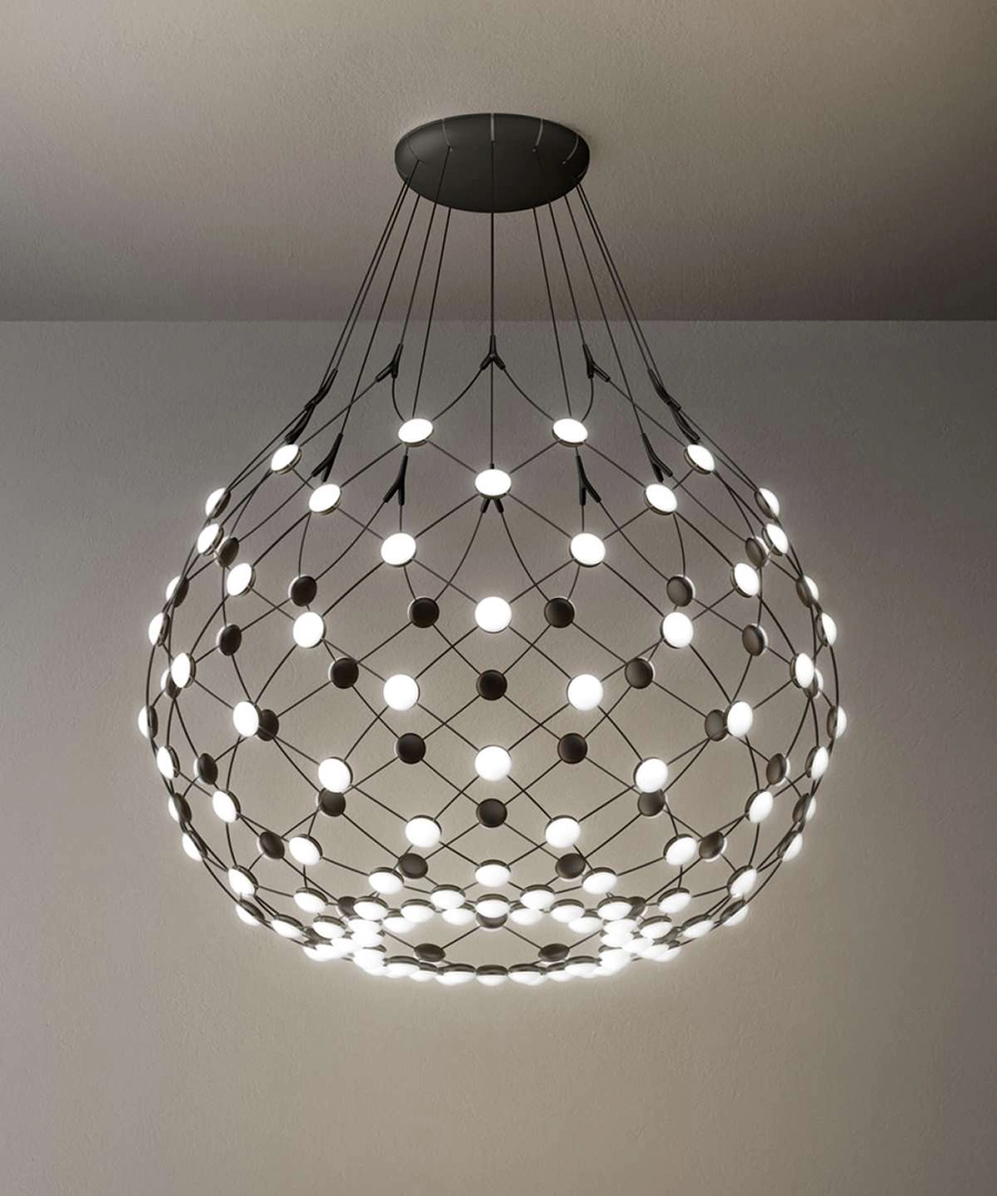 LUCEPLAN lampe à suspension MESH Ø 100 cm