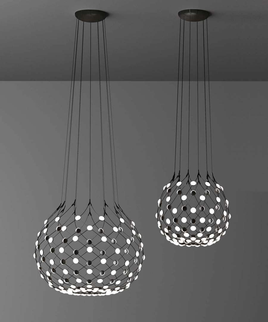 LUCEPLAN lampe à suspension MESH Ø 100 cm