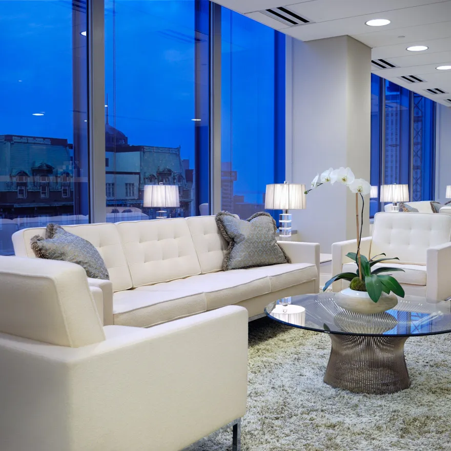 KNOLL table basse ronde PLATNER Ø 107 x H 38,5 cm