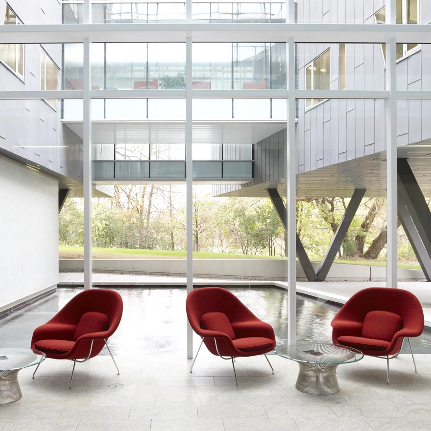 KNOLL table basse ronde PLATNER Ø 91,5 x H 38,5 cm