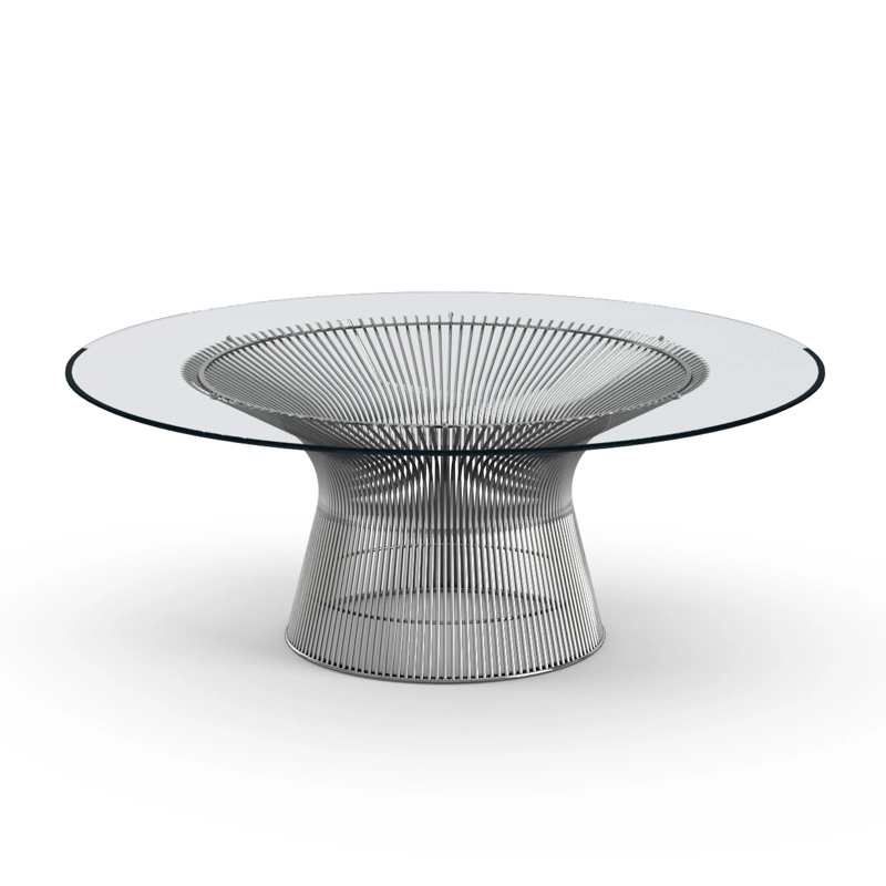 KNOLL table basse ronde PLATNER Ø 107 x H 38,5 cm