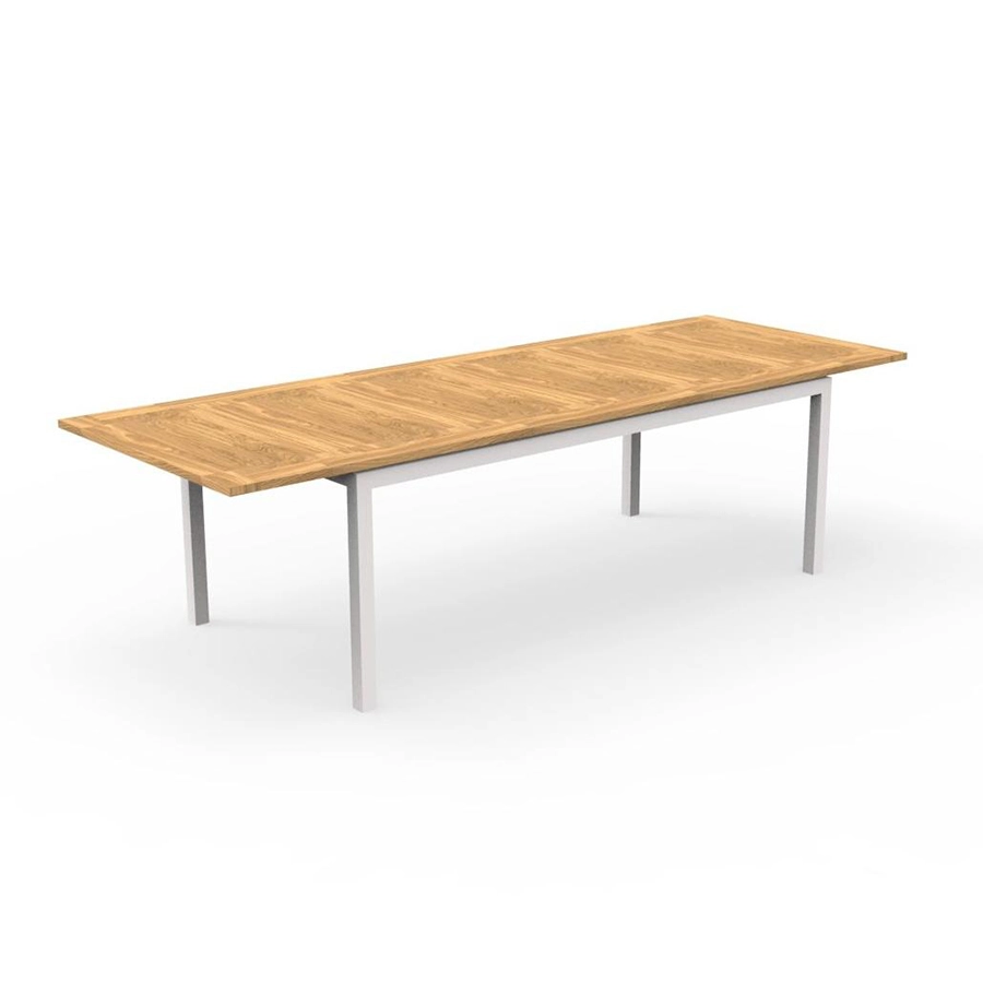 TALENTI table extensible à rallonge d'extérieur 200-280 cm TIMBER Collection PiùTrentanove