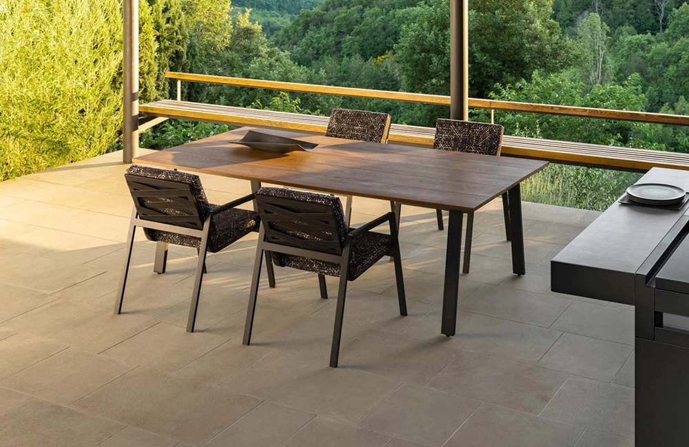 TALENTI table d'extérieur 240x110 cm COTTAGE Collection Icon