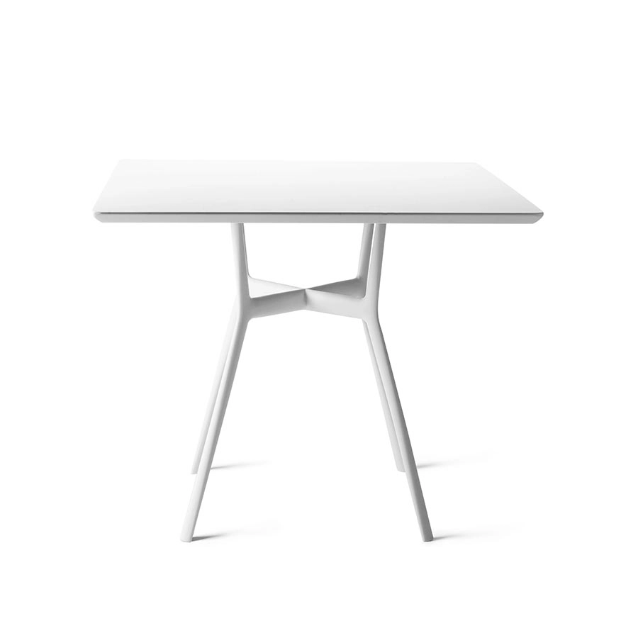 TRIBÙ table bistrot 90x90 cm d'extérieur BRANCH