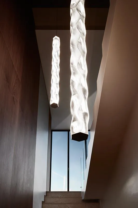 SLAMP lampe à suspension HUGO VERTICAL