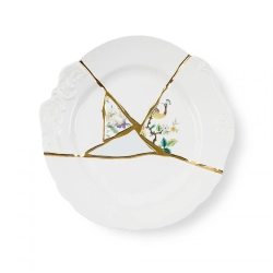 SELETTI set de 6 assiettes de diner KINTSUGI 09612