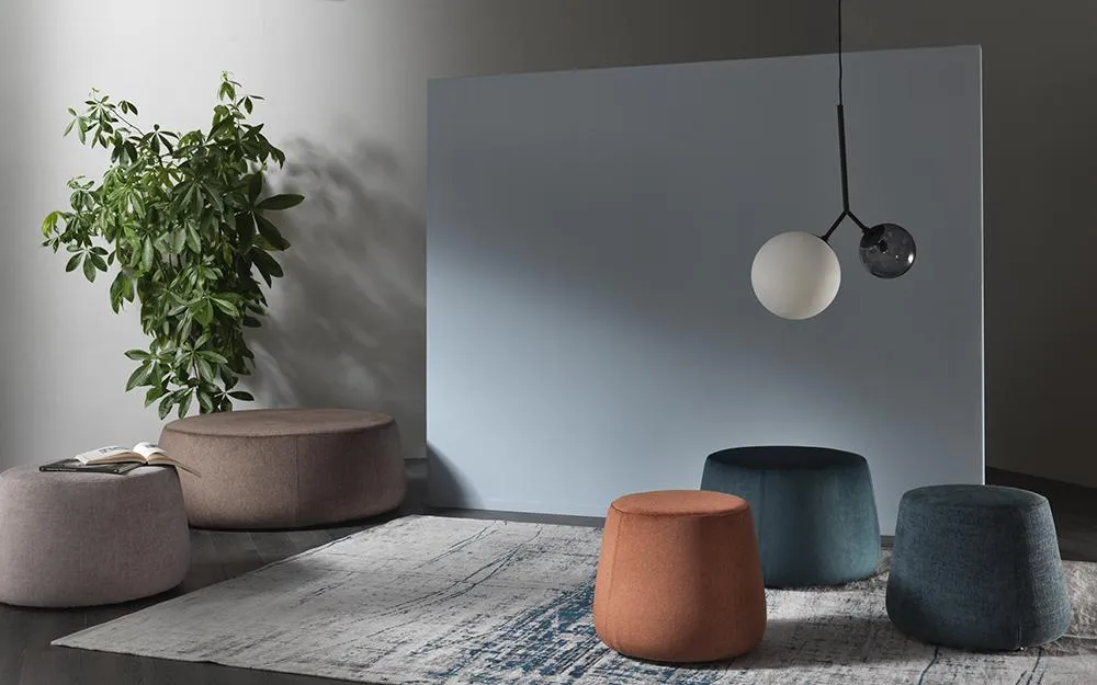 MEME DESIGN pouf EIRENE Ø 70 x H 42 cm