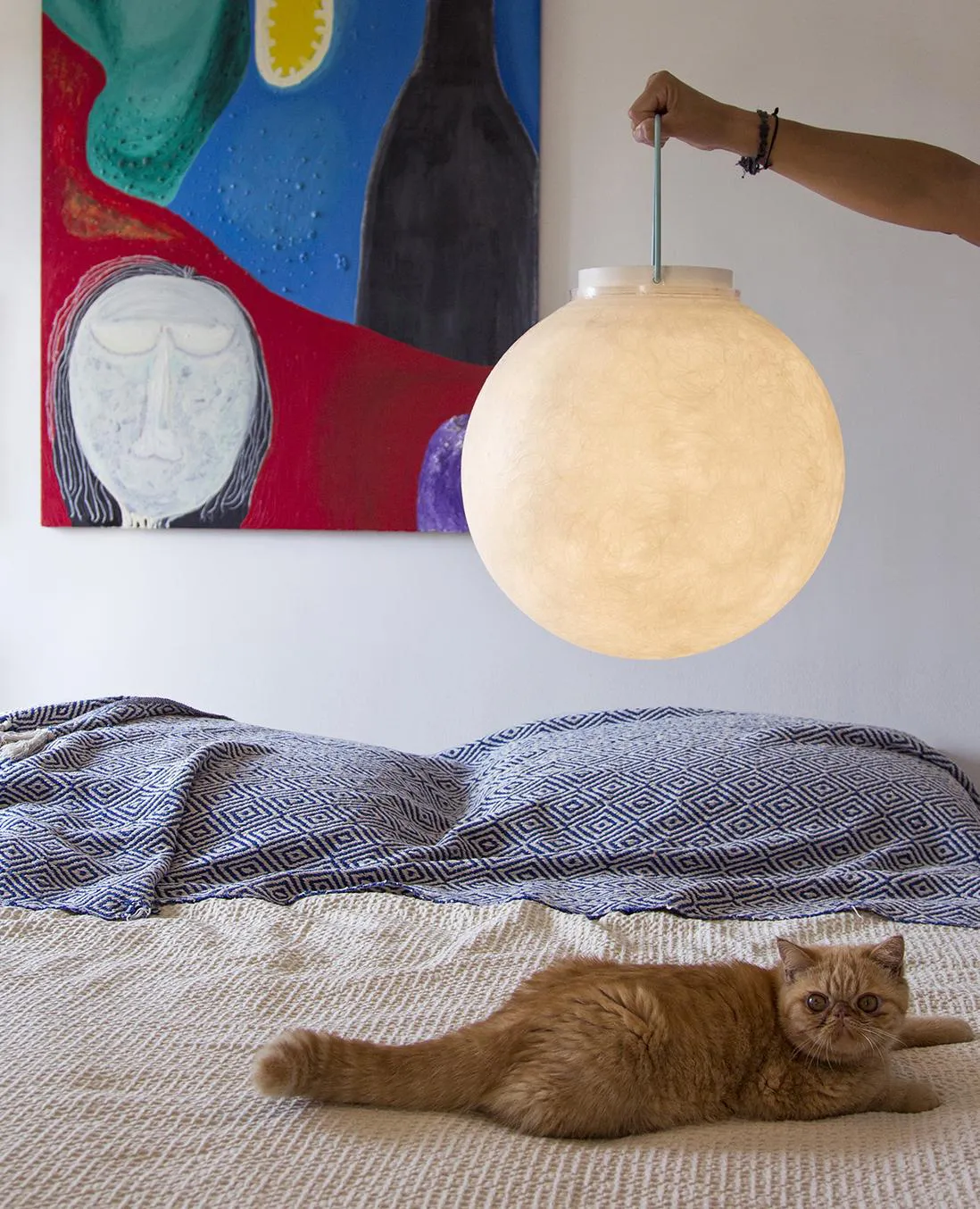 IN-ES.ARTDESIGN lampe de table LUNA TAKE AWAY