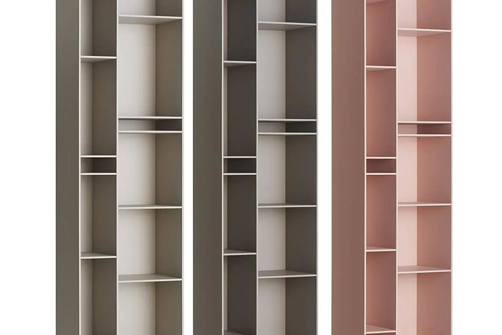 MDF ITALIA bibliothèque murale RANDOM 2C