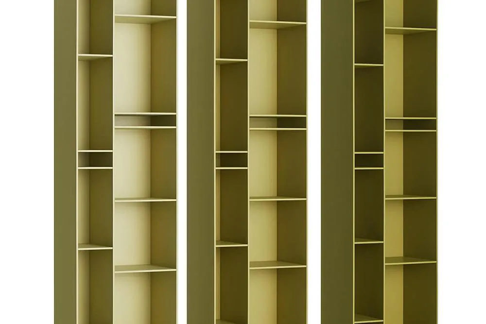 MDF ITALIA bibliothèque murale RANDOM 2C