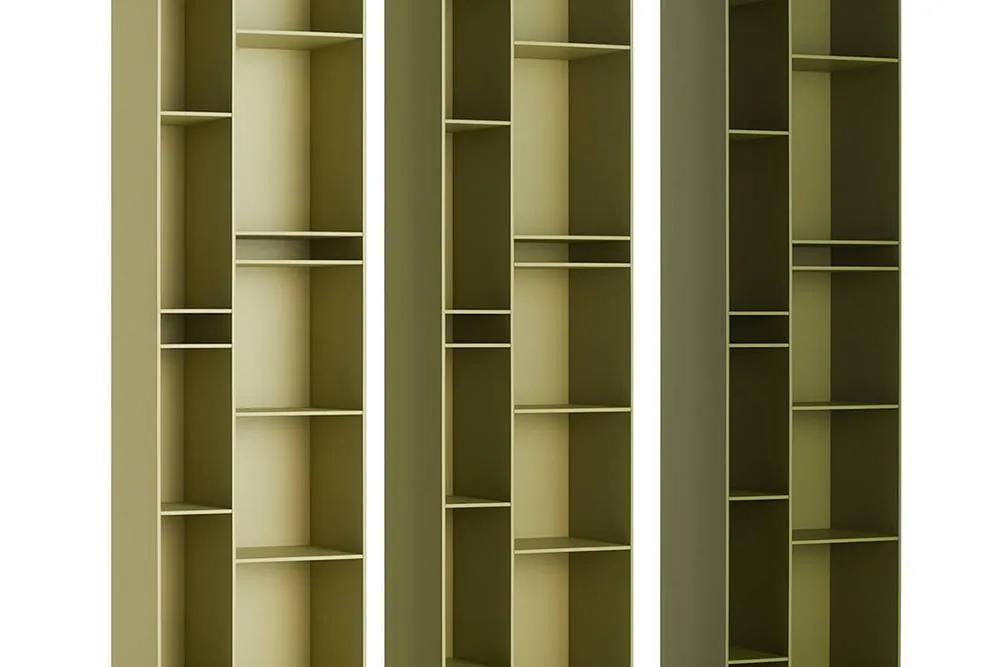 MDF ITALIA bibliothèque murale RANDOM 2C