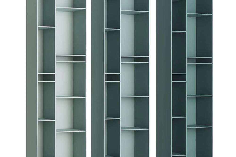 MDF ITALIA bibliothèque murale RANDOM 2C