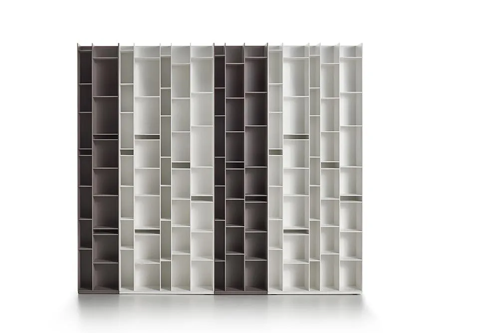 MDF ITALIA bibliothèque murale RANDOM 3C