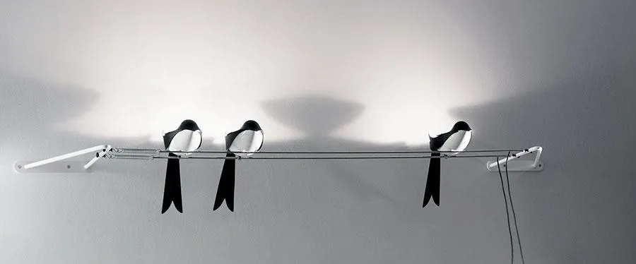 MARTINELLI LUCE lampe murale applique LE RONDINI LED