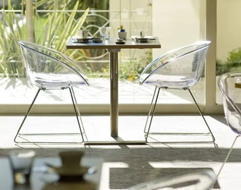 PEDRALI set 2 chaises GLISS 921