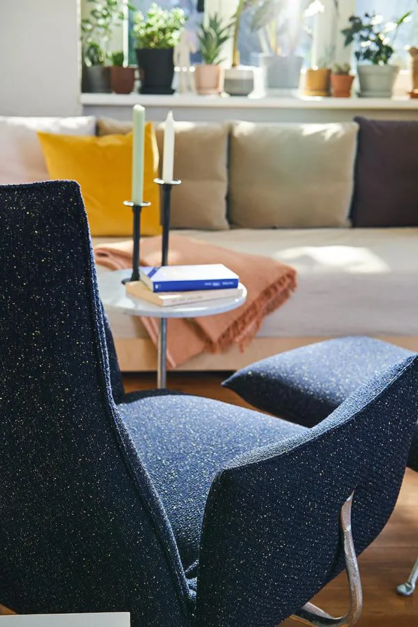 MAGIS fauteuil avec repose-pied pouf ottoman OFFICINA HIGH BACK