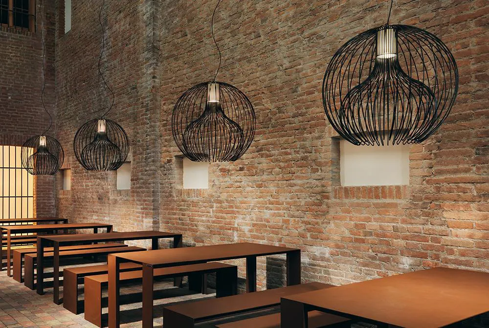 MODOLUCE lampe à suspension ICARO BALL MOYENNE