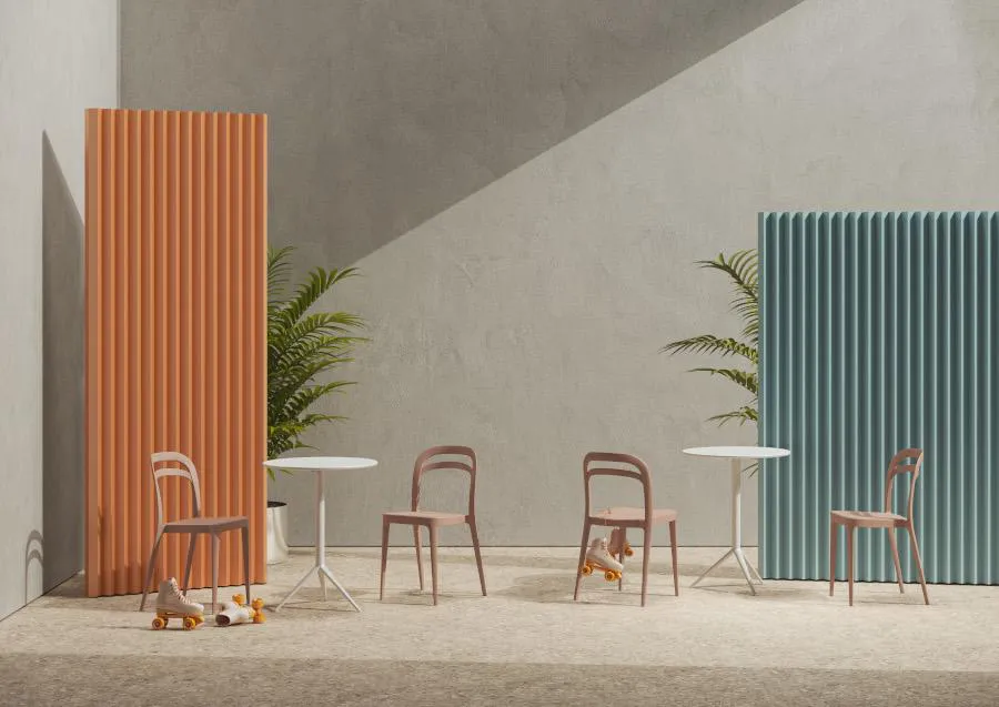 ALMA DESIGN set de 4 chaises JULIE