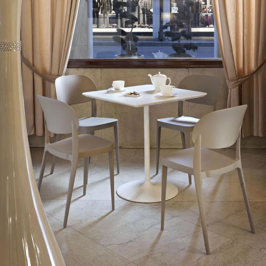 ALMA DESIGN set de 4 chaises AMY