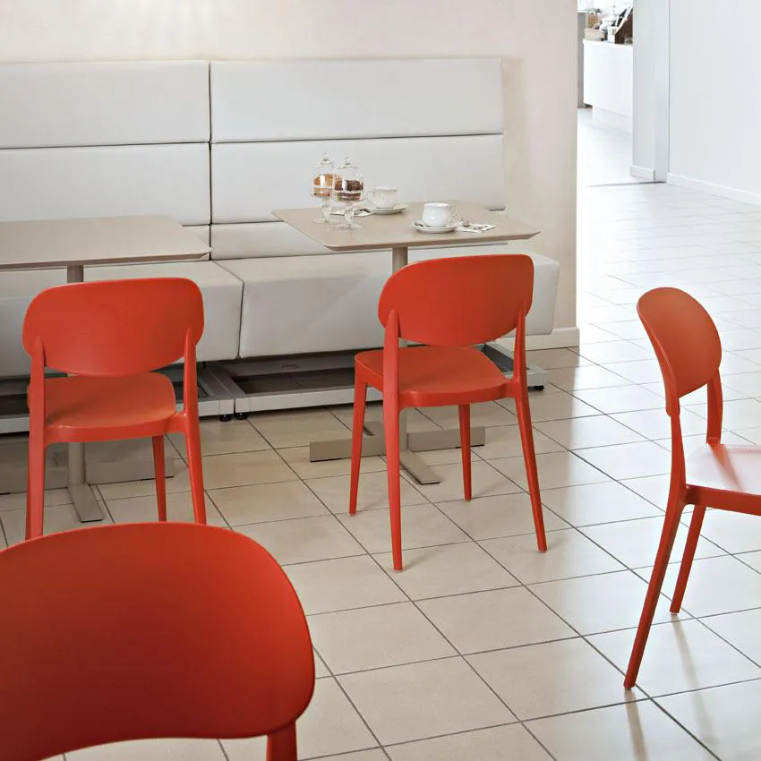 ALMA DESIGN set de 4 chaises AMY