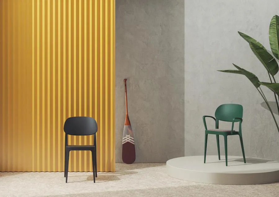 ALMA DESIGN set de 4 chaises AMY
