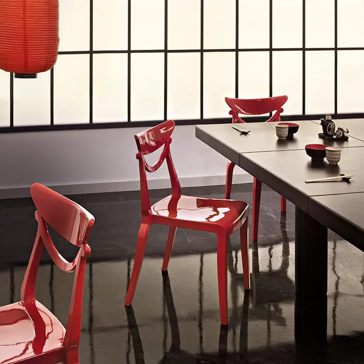 ALMA DESIGN set de 4 chaises MARLENE