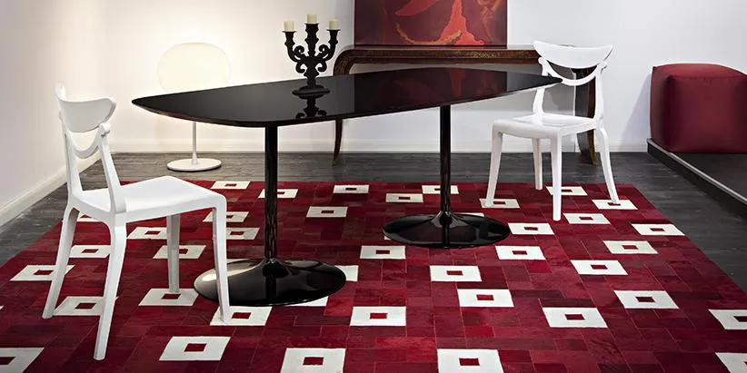 ALMA DESIGN set de 4 chaises MARLENE
