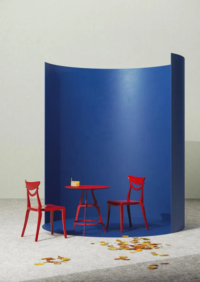 ALMA DESIGN set de 4 chaises MARLENE