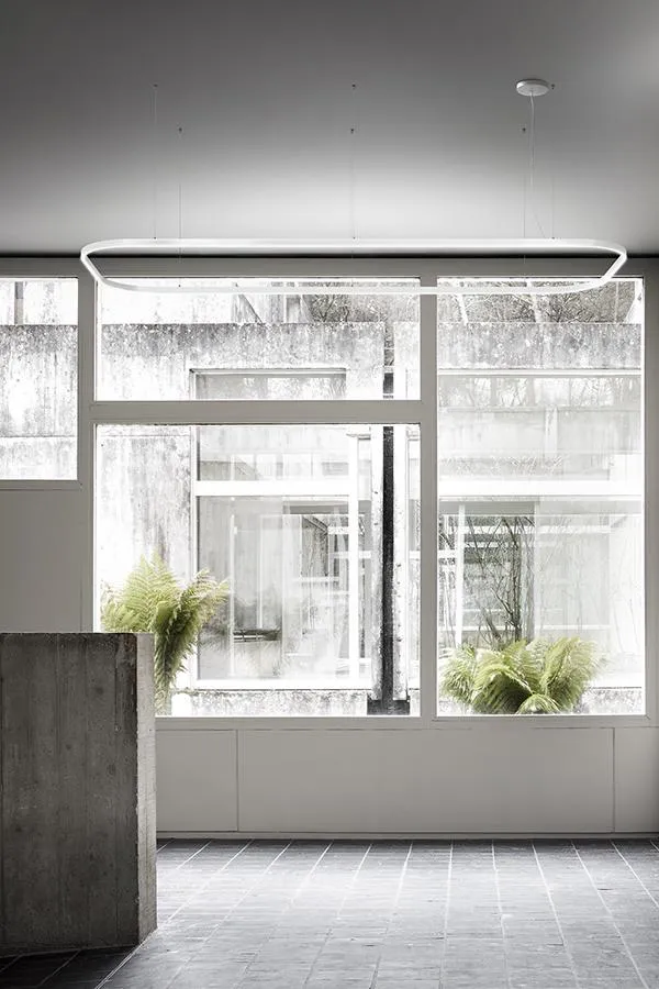 NEMO STUDIO lampe à suspension ZIRKOL SQUARE 4x2 m UP-DOWNLIGHT