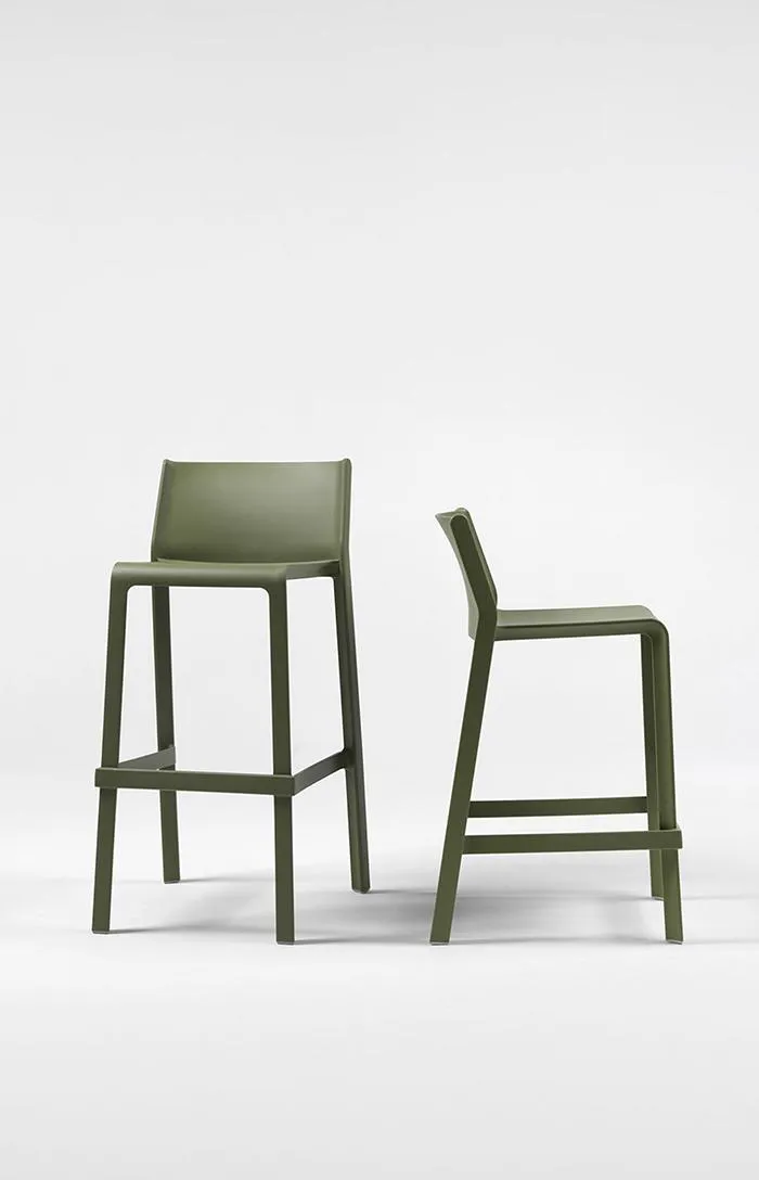 NARDI set de 4 tabourets pour l'extérieur TRILL STOOL MINI