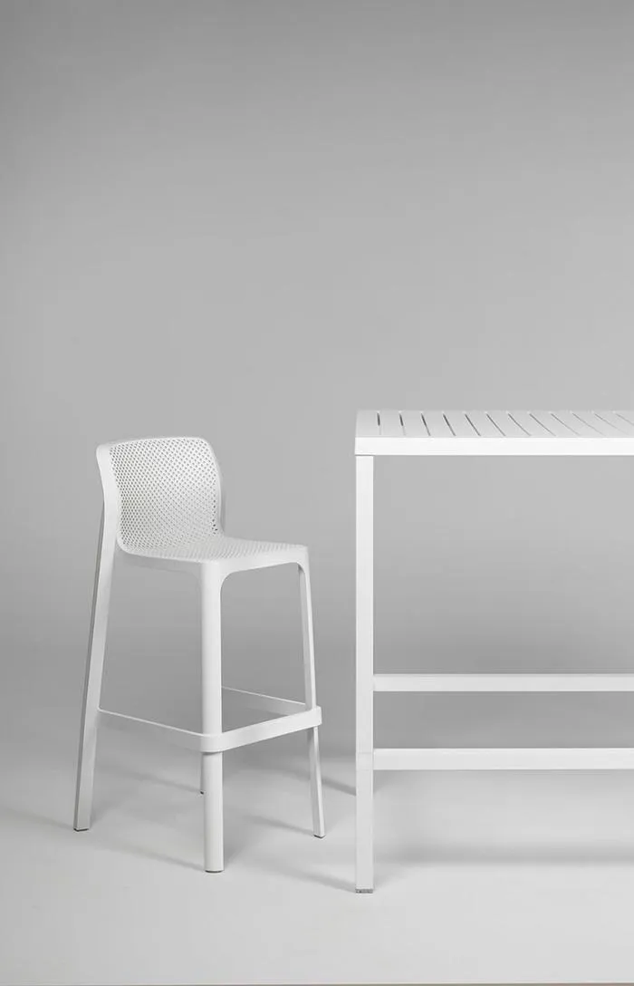 NARDI set de 4 tabourets pour l'extérieur NET STOOL