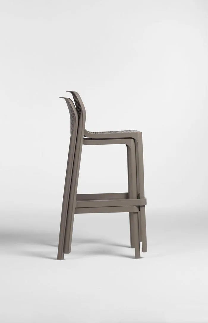 NARDI set de 4 tabourets pour l'extérieur NET STOOL