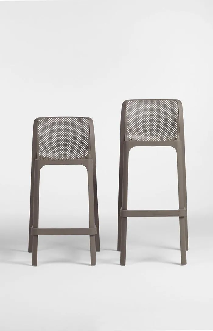 NARDI set de 4 tabourets pour l'extérieur NET STOOL