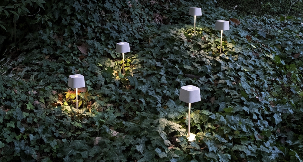 ZAFFERANO set de 3 lampes de table OFELIA