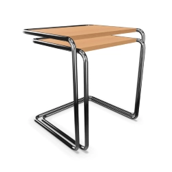 THONET set de 2 tables basses B 97