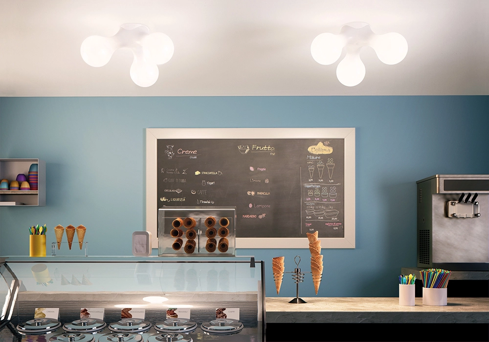 KDLN KUNDALINI lampe murale applique ou au plafonde ATOMIUM