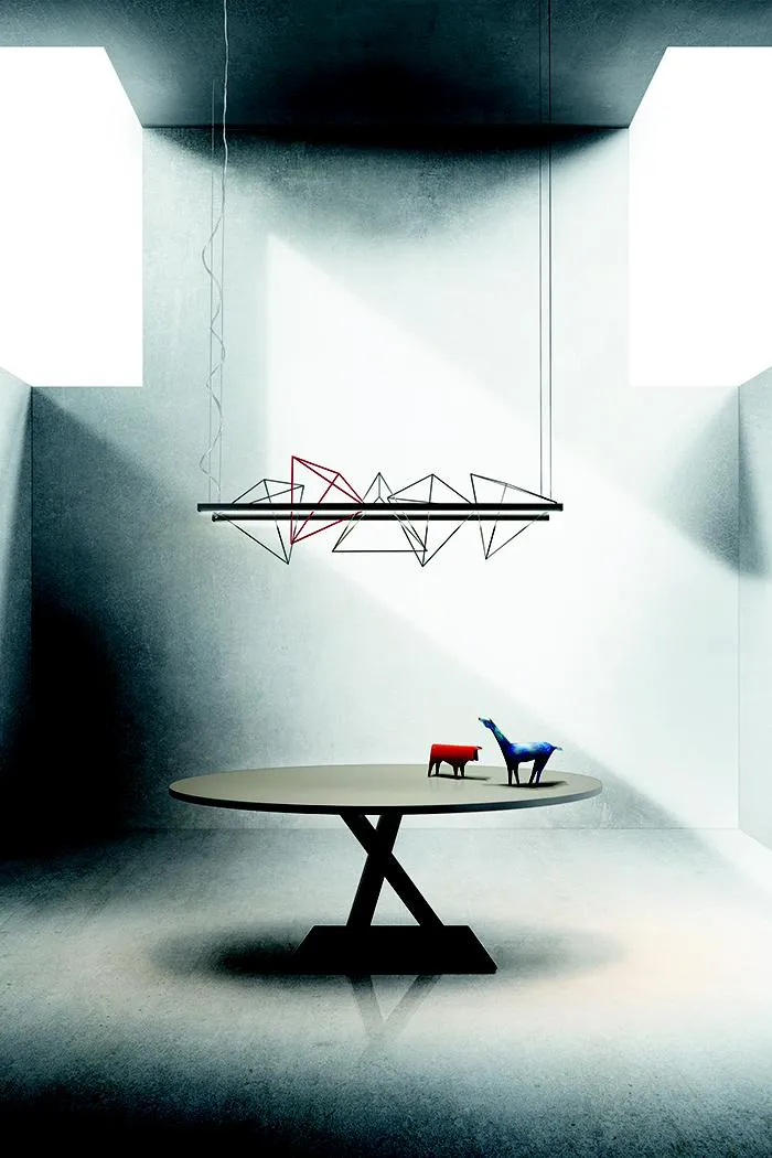 PALLUCCO lampe à suspension ROCK GARDEN 155 cm