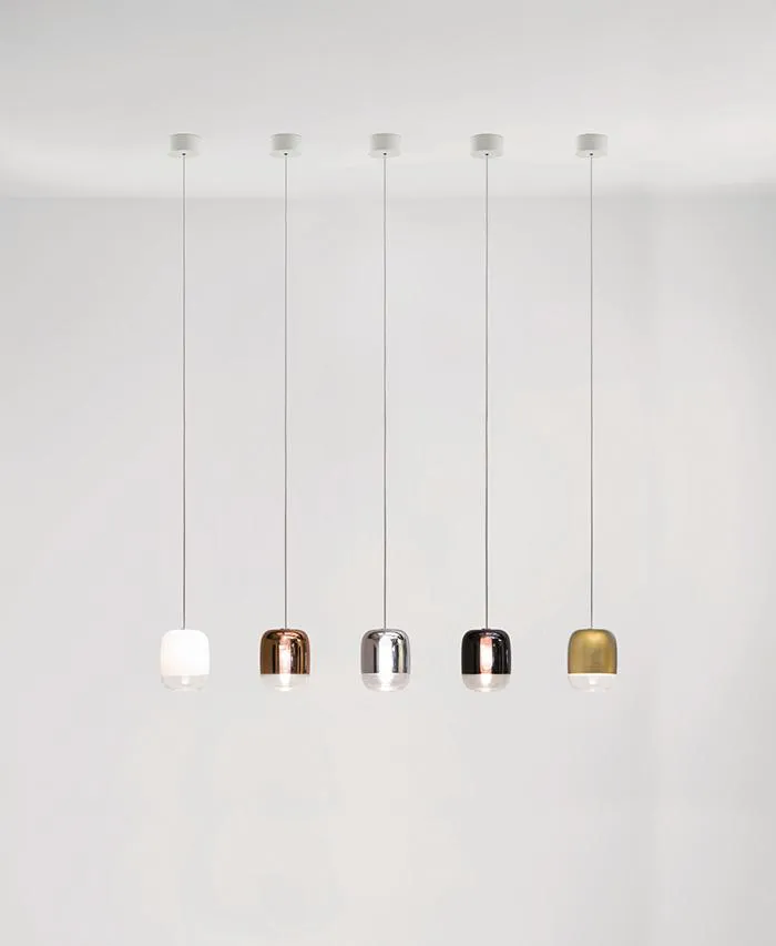 PRANDINA lampe à suspension GONG MINI LED S1