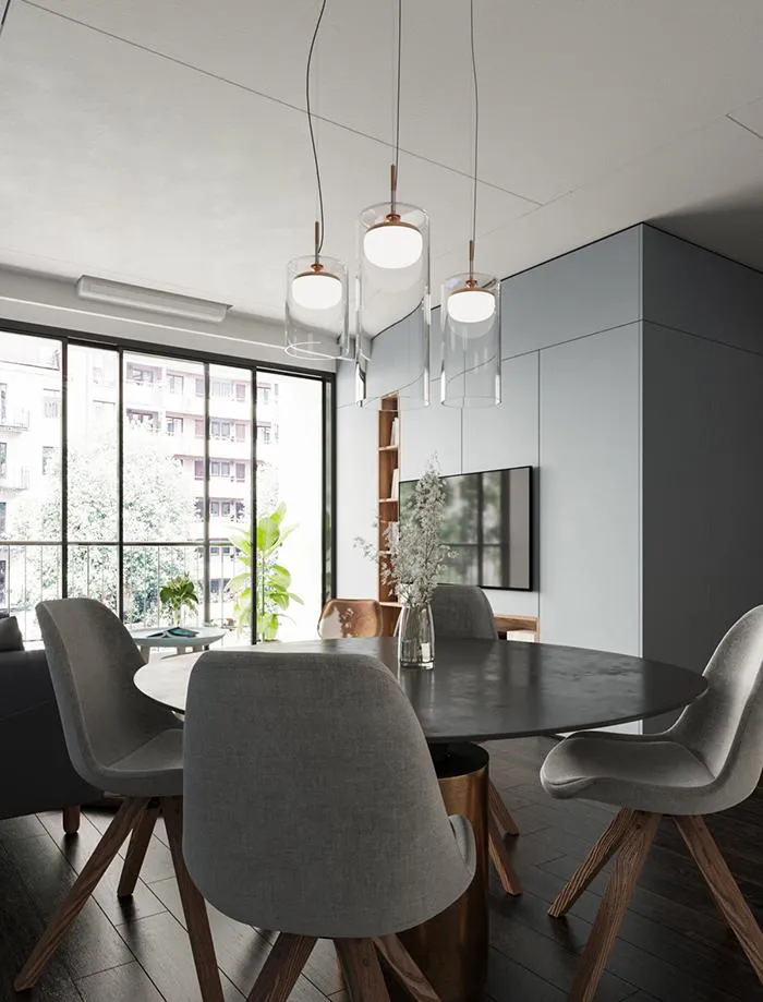 PRANDINA lampe à suspension DIVER S1 DIMM