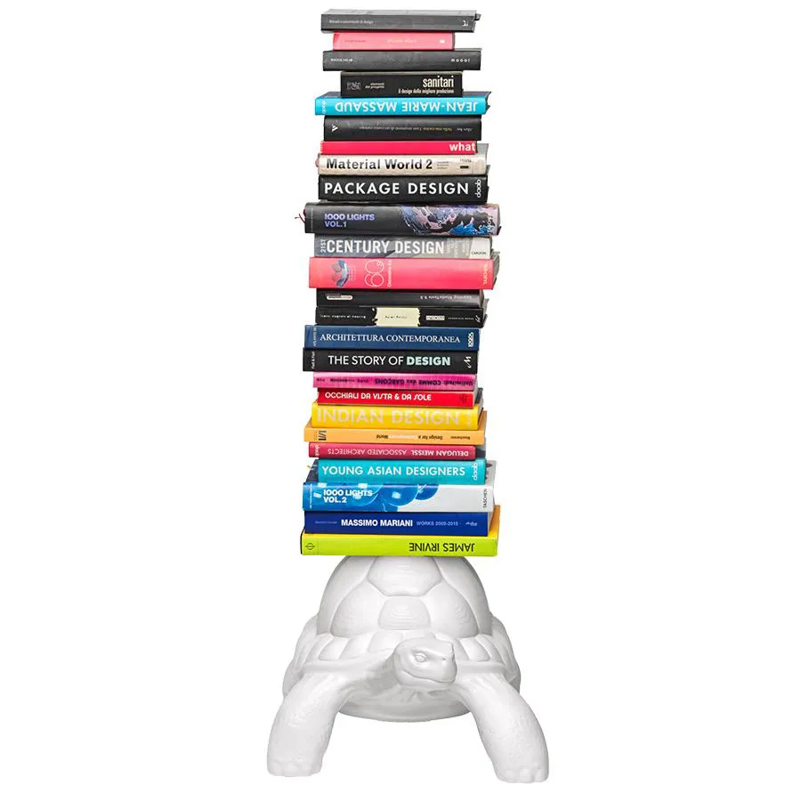 QEEBOO bibliothèque verticale TURTLE CARRY BOOKCASE